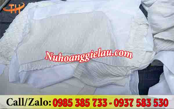 Vải lau công nghiệp trắng Vải lau công nghiệp trắng