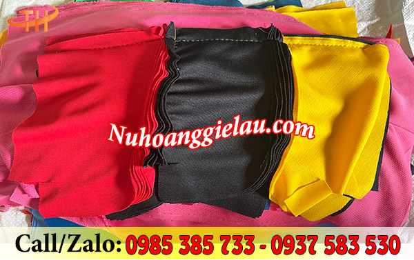 Giẻ lau nối với những đường may chắc chắn Giẻ lau nối với những đường may chắc chắn