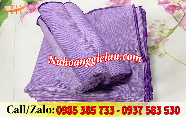 Khăn lau sợi microfiber Khăn lau sợi microfiber