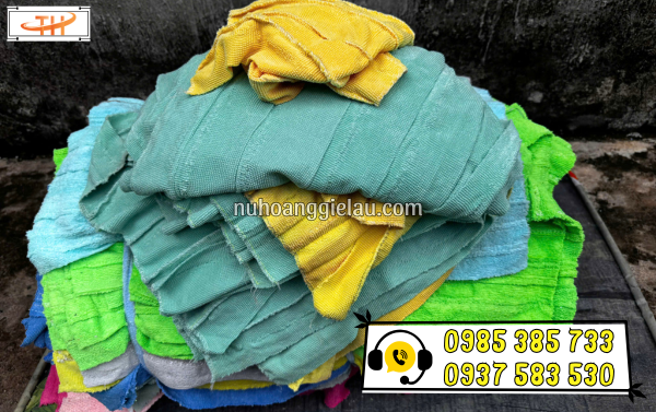 Khăn lau công nghiệp may nối Khăn lau công nghiệp may nối
