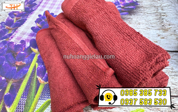 Khăn lau vuông chất liệu cotton mềm mịn Khăn lau vuông chất liệu cotton mềm mịn