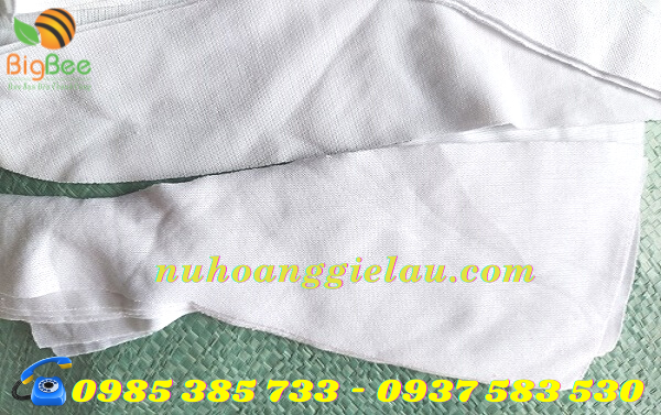 giẻ lau trắng cỡ nhỏ