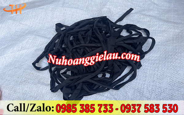 Dây vải cột tiêu màu đen Dây vải cột tiêu màu đen