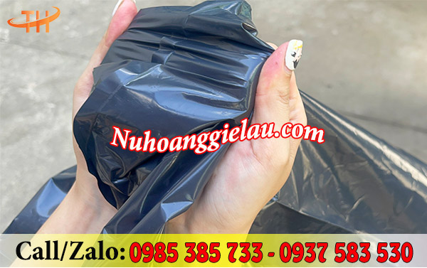 Cuộn túi rác đen dày dặn Cuộn túi rác đen dày dặn