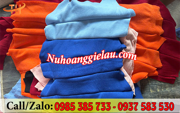 Vải lau may nối nhiều lớp Vải lau may nối nhiều lớp