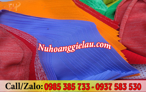 Vải lau cotton màu Vải lau cotton màu