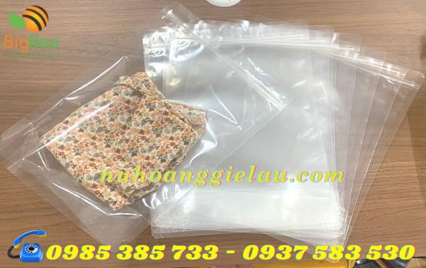 túi zipper đựng hàng tiện lợi