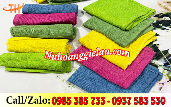 Khăn cotton đa dạng với nhiều màu sắc Khăn cotton đa dạng với nhiều màu sắc