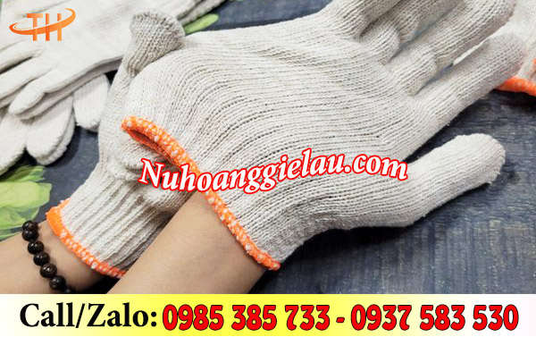 Bao tay len cotton dày dặn, co giãn tốt Bao tay len cotton dày dặn, co giãn tốt