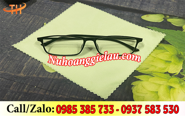 Khăn lau mắt kính màu trơn Khăn lau mắt kính màu trơn