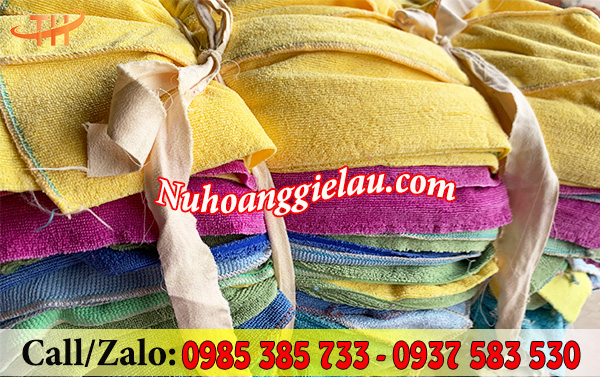 Khăn lau công nghiệp đóng cục 5kg, 10kg bao 50kg Khăn lau công nghiệp đóng cục 5kg, 10kg bao 50kg