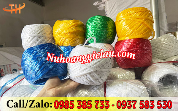 Dây nilon cuộn màu sắc bóng mịn Dây nilon cuộn màu sắc bóng mịn