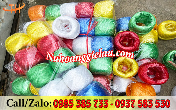 Dây nilon cuộn đa dạng với nhiều màu sắc Dây nilon cuộn đa dạng với nhiều màu sắc