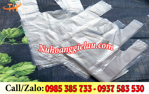 Túi nilon 2 quai đủ màu Túi nilon 2 quai đủ màu