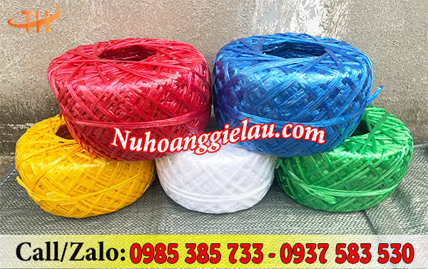 Dây nilon cột nem chả cuộn 2kg Dây nilon cột nem chả cuộn 2kg