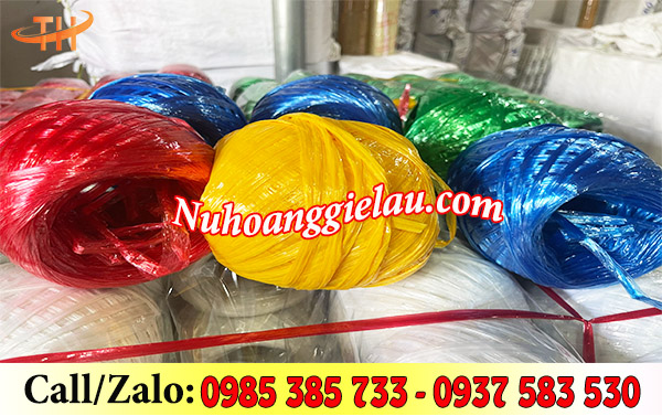 Dây nilon cột nem chả cuộn 100g Dây nilon cột nem chả cuộn 100g