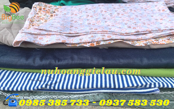 giẻ lau đa dạng nhiều màu