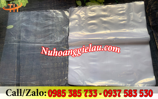 Túi bóng dẻo bè mặt láng mịn, trong suốt Túi bóng dẻo bè mặt láng mịn, trong suốt