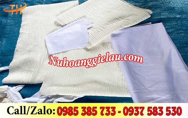 Giẻ lau trắng sạch mới Giẻ lau trắng sạch mới