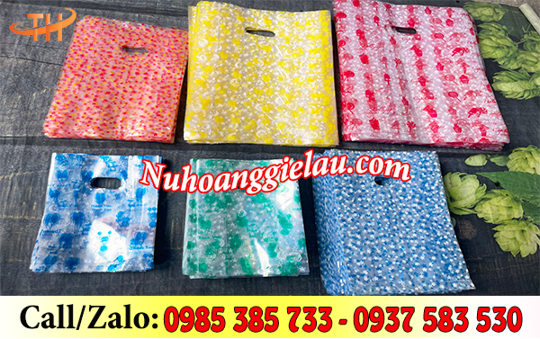 Túi hột xoài pp trong in hoa đủ mẫu Túi hột xoài pp trong in hoa đủ mẫu