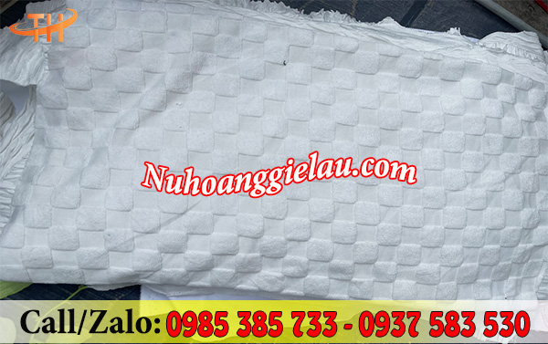 Vải lau trắng khổ lớn bề mặt mềm mịn Vải lau trắng khổ lớn bề mặt mềm mịn