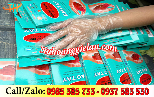 Bao tay nilon sử dụng an toàn, tiện lợi Bao tay nilon sử dụng an toàn, tiện lợi