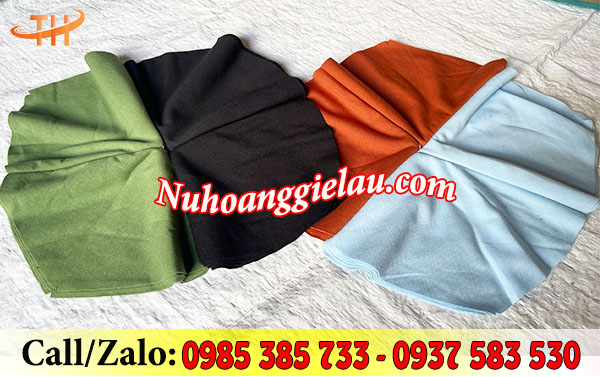 Vải lau may nối nhiều lớp Vải lau may nối nhiều lớp