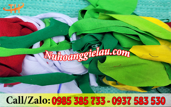 Vải vụn đa dạng màu sắc Vải vụn đa dạng màu sắc