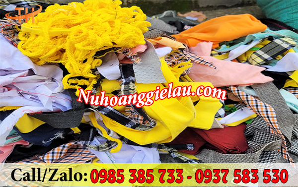 Thu Hồng bỏ sỉ vải vụn giá rẻ Thu Hồng bỏ sỉ vải vụn giá rẻ