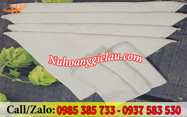 Khăn lau cotton trắng sử dụng an toàn tiện lợi Khăn lau cotton trắng sử dụng an toàn tiện lợi