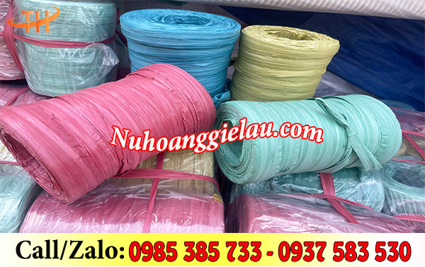 Cuộn dây nilon ống đủ màu Cuộn dây nilon ống đủ màu