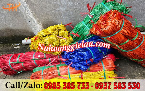 Dây cột bao đủ màu Dây cột bao đủ màu