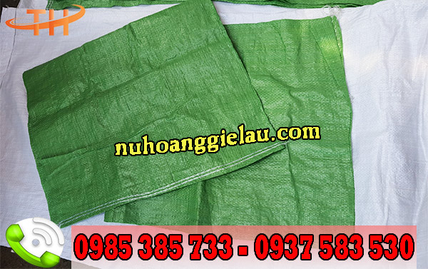 Bao tải đóng hàng xanh lá Bao tải đóng hàng xanh lá