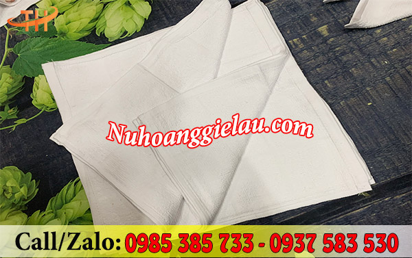 Khăn cotton trắng Khăn cotton trắng