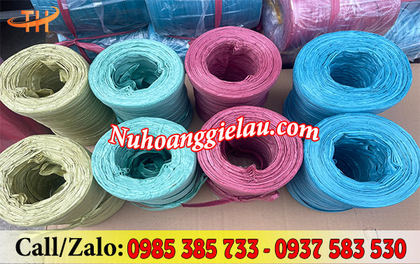 Cuộn dây nilon ống 1kg không lõi Cuộn dây nilon ống 1kg không lõi
