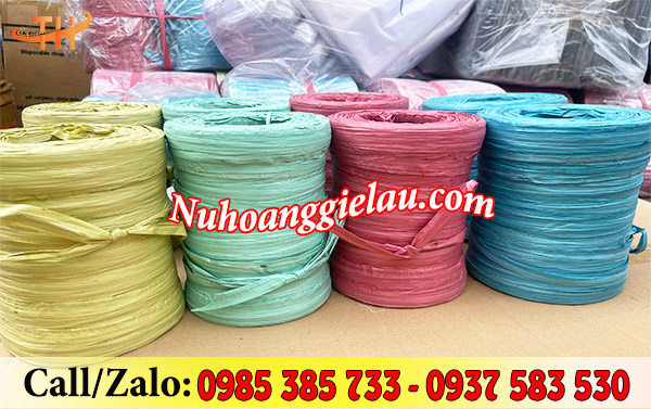 Cuộn dây nilon ống 1kg Cuộn dây nilon ống 1kg