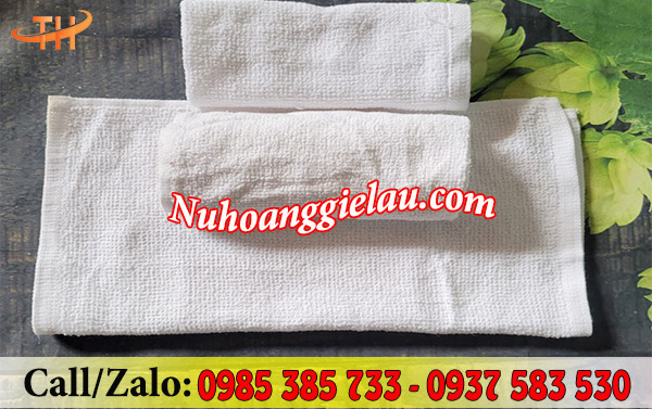 Khăn vuông trắng chất liệu cotton Khăn vuông trắng chất liệu cotton