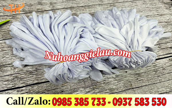 Găng tay vải thun trắng T9 sẵn nguồn hàng giá rẻ Găng tay vải thun trắng T9 sẵn nguồn hàng giá rẻ