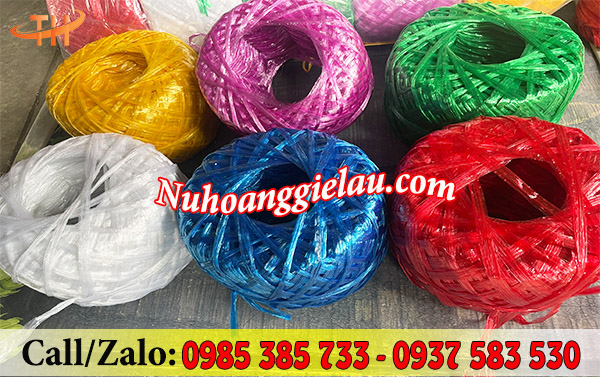 Dây ni lông nem cuộn 1kg Dây ni lông nem cuộn 1kg