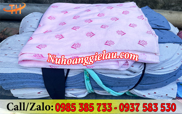 Giẻ lau 1 lớp đủ màu Giẻ lau 1 lớp đủ màu