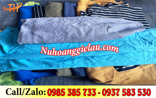 Vải lau cotton đủ màu Vải lau cotton đủ màu