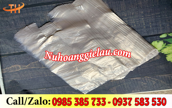 Túi xốp mỡ trắng trơn thường Túi xốp mỡ trắng trơn thường