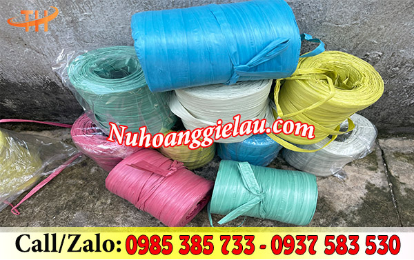 Cuộn dây nilon ống đủ màu Cuộn dây nilon ống đủ màu