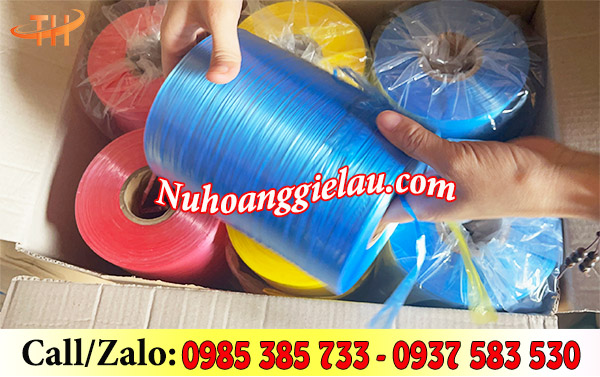 Cuộn dây nilon quấn máy 2kg Cuộn dây nilon quấn máy 2kg
