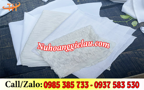 Giẻ lau trắng chất liệu cotton Giẻ lau trắng chất liệu cotton