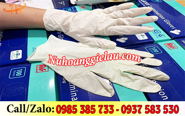 Găng tay y tế có bột đủ các size Găng tay y tế có bột đủ các size