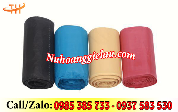 Cuộn túi rác đủ màu Cuộn túi rác đủ màu