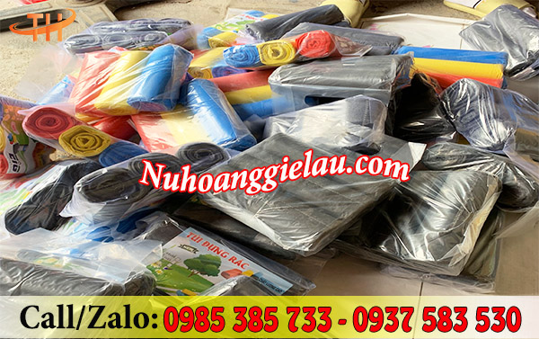 Cuộn túi rác sẵn kho số lượng lớn Cuộn túi rác sẵn kho số lượng lớn