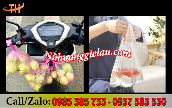 Bọc xốp 2 quai đựng hàng hoá tiện lợi Bọc xốp 2 quai đựng hàng hoá tiện lợi
