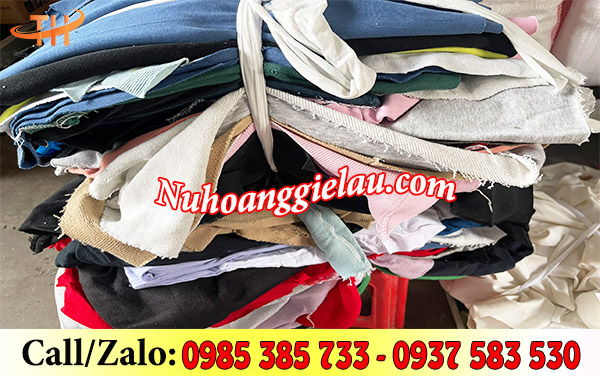 Giẻ lau miếng đóng cục 5kg Giẻ lau miếng đóng cục 5kg